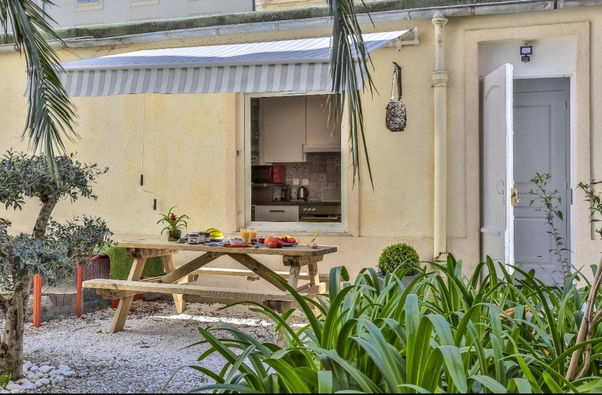 Le Refuge Avec Terrasse Et Jardin, En Plein Centre-Ville, Gare 5 Minutes A Pieds Nice Luaran gambar